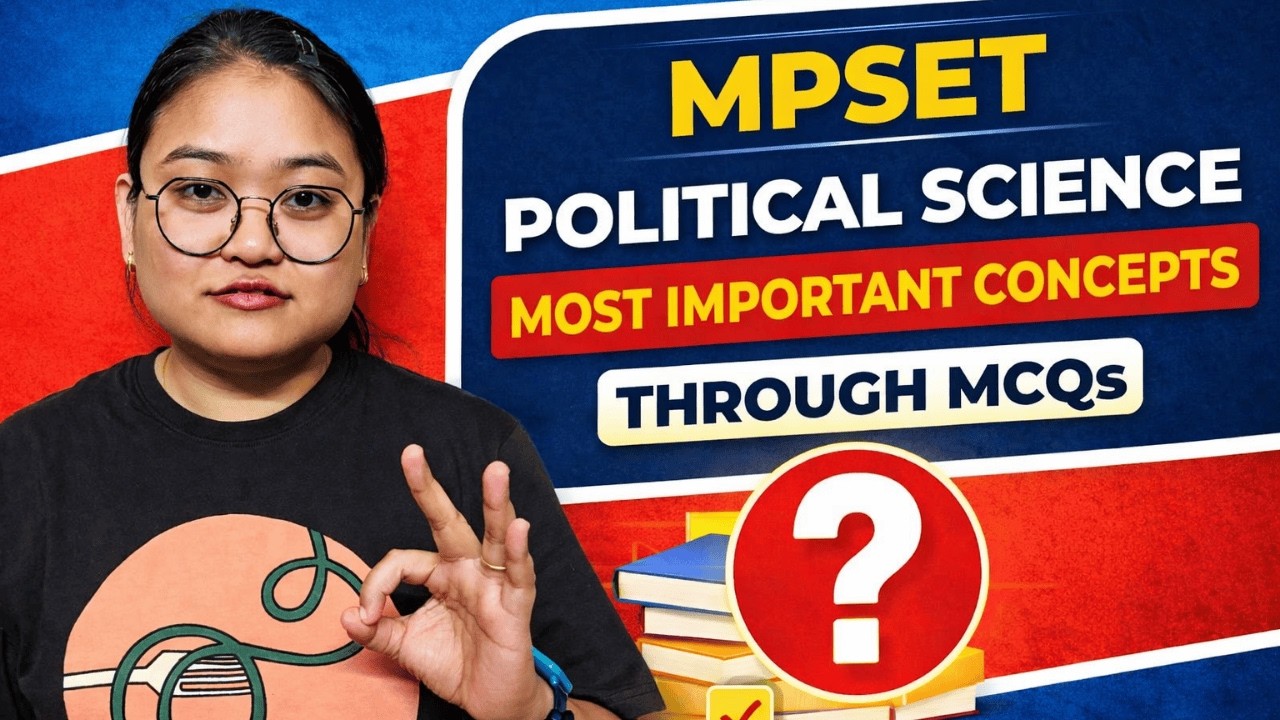 MPSET 2025 Political Science | MPSET Political Science Most Important Concepts Through MCQs