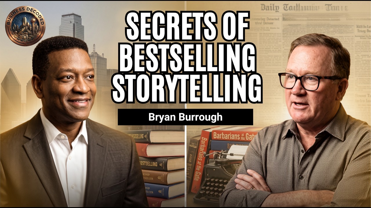 Episode 134 artwork — Decoding Content Value | From Reporter to Bestseller | Bryan Burrough’s Best Selling Journey