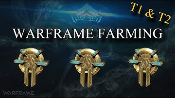 Warframe Farming - Tower 1 & Tower 2 Void Keys (Pre-Specters Of The Rail)