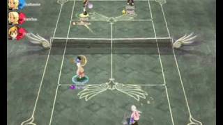 Fantasy Tennis match without lobs