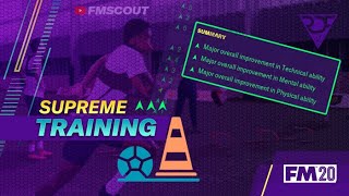 THE SUPREME WAY to train and develop by RDF | Crazy #FM20 training guide screenshot 1