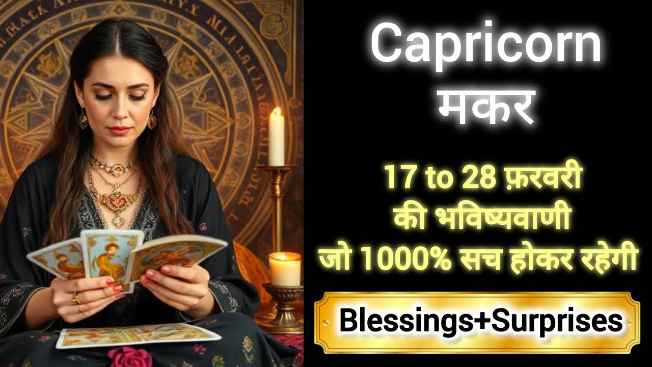 CAPRICORN ✨🎖️ मकर राशि 17 to 28 फ़रवरी 2026 🌹🎊MAKAR Rashi FEBRUARY 2026❣️👑 #capricorn #makar