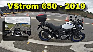 VSTROM 650, PRIMEIRA vez ANDANDO NELA