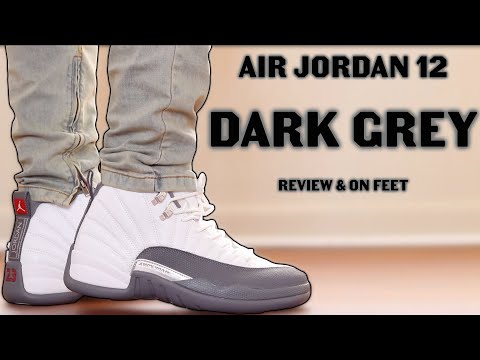 jordan white grey 12