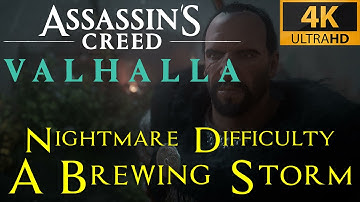 AC Valhalla | A Brewing Storm | Nightmare (Aesir) difficulty playthrough