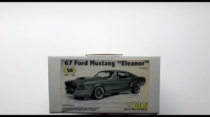 Unboxing: Scaleproduction 1967 Shelby Mustang GT500 Eleanor Gone in 60 seconds