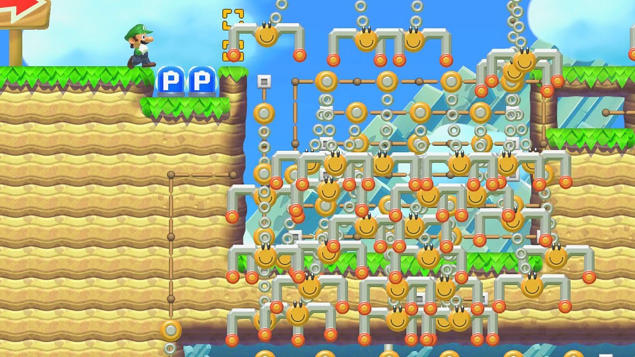 Let's play Mario Maker 2 SWINGING MACHINE CLAW #45 - YouTube