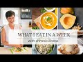 What i ate in a week healing from chronic illness fall inspired