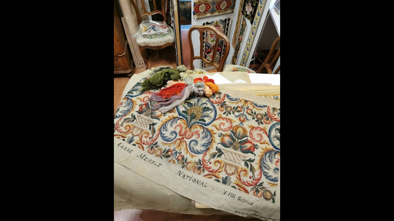 Véronique de Luna - Fondatrice de La Tapisserie Au Point, École de tapisserie d'Aubusson