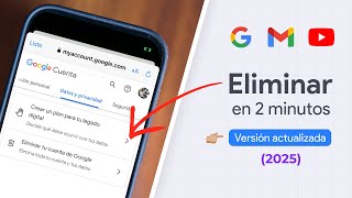 How to DELETE your GOOGLE, GMAIL, and YOUTUBE accounts forever (2025)