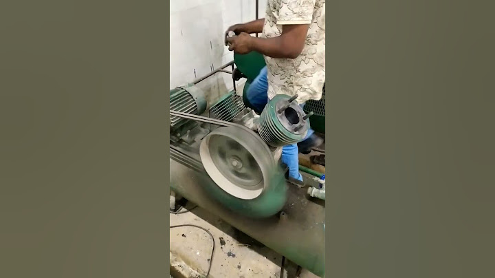 ELGI compressor servicing work #ELGI #compressor #elgi #refrigeration #aircompressors #pistons #mep