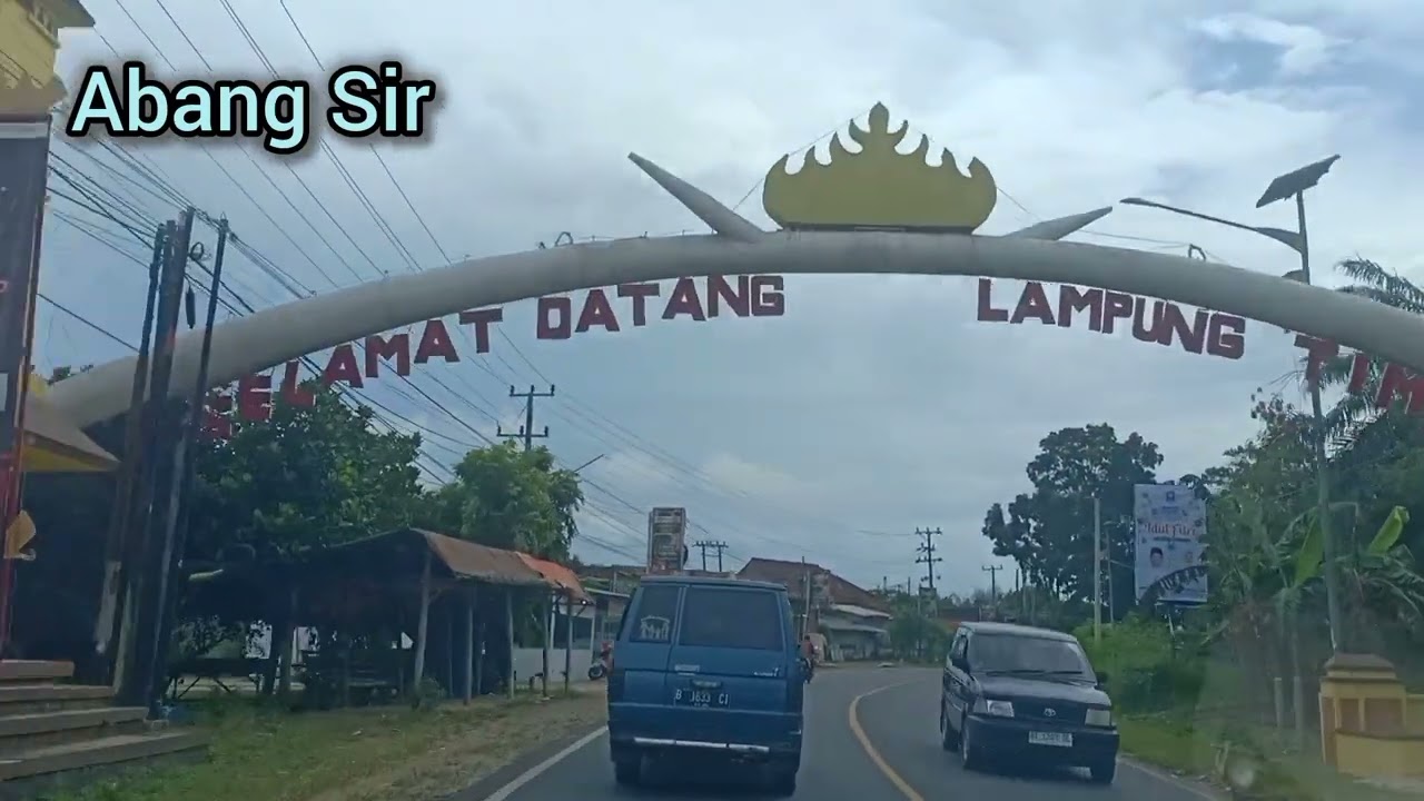 Perjalanan ke way Jepara Lampung Timur
