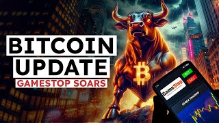Bitcoin Update: GameStop Soars 170%, Bitcoin Flashing Bull Signal, Difficulty Adjustment