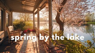 Cozy Spring Porch Ambience 🌅🌿 | Relaxing Nature Sounds & Birdsong Soundscape for Relaxation