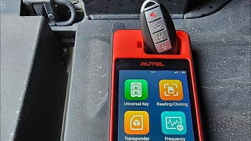 Nissan Smart Key Generation with Autel KM100