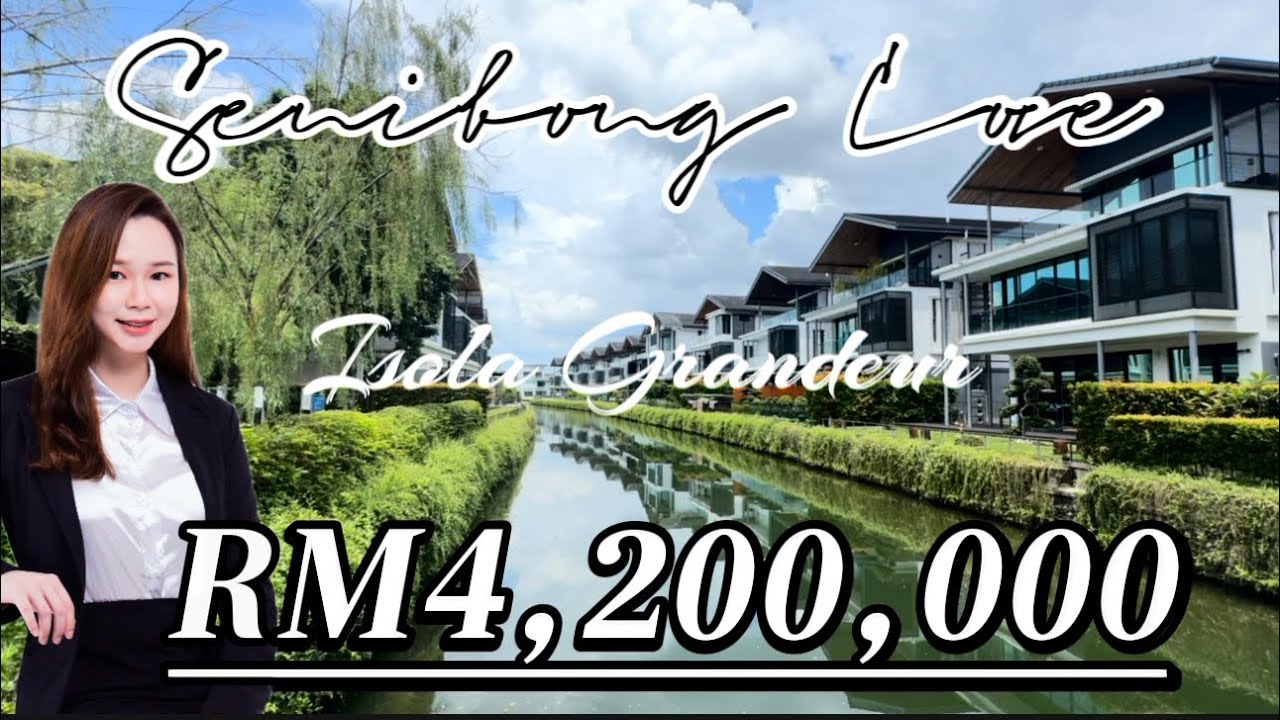 Senibong Cove Isola Grandeur 3 storey Bungalow Near CIQ Johor Bahru Town area Freehold 新山独立式洋房