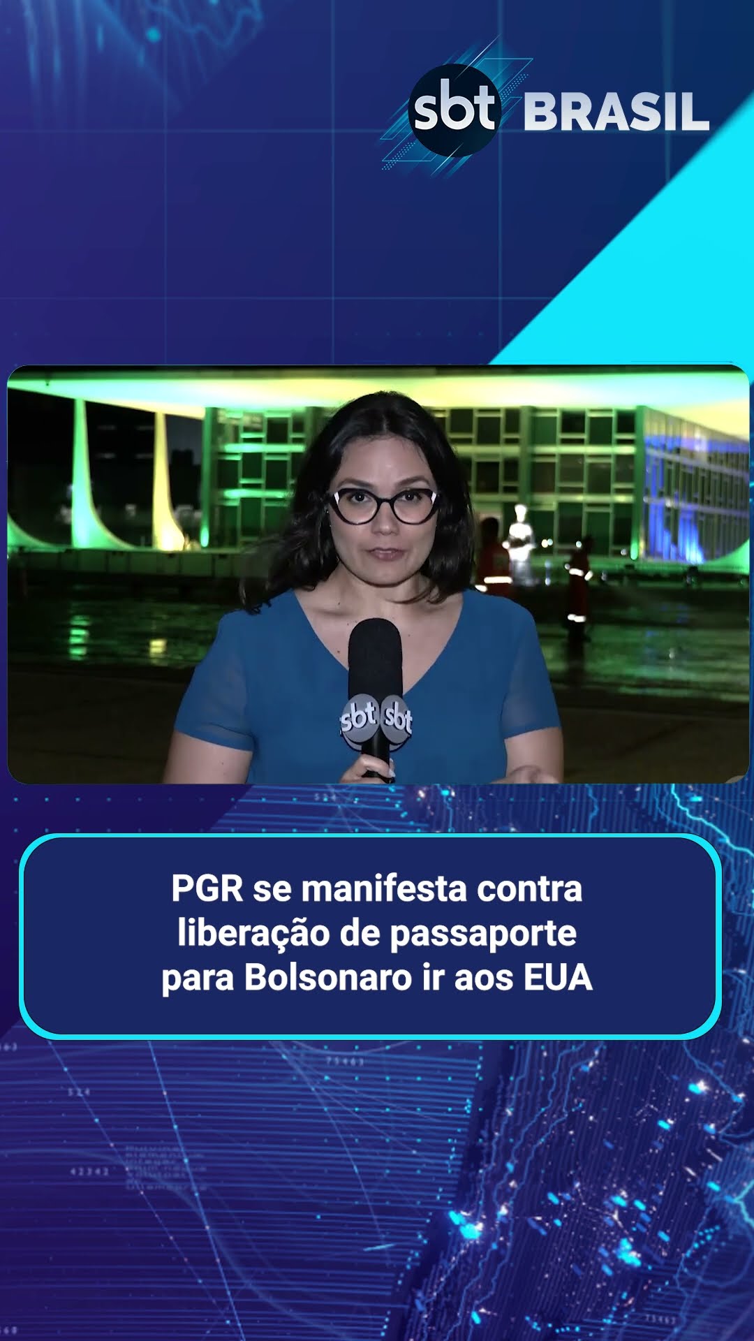 PGR se manifesta contra liberação de passaporte para Bolsonaro ir aos EUA | SBT Brasil (15/01/25)