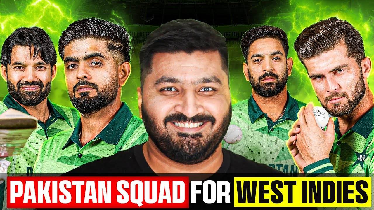 Pakistan Squad for West Indies T20 and ODI Series 2025 Announced