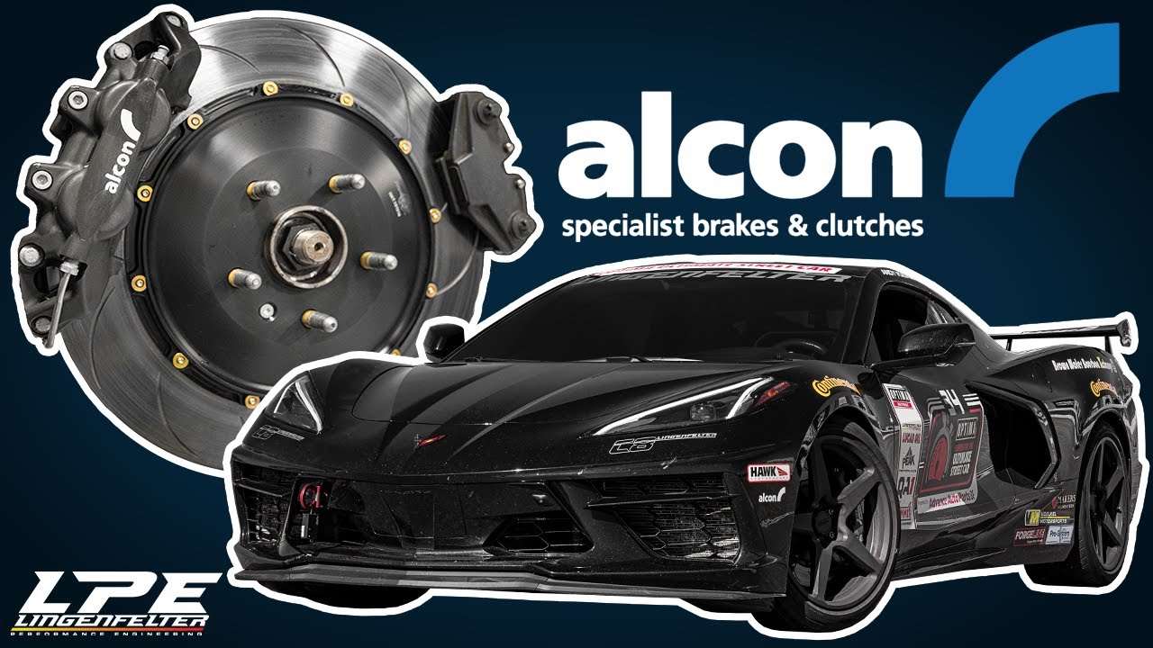 Alcon Pro-System C8 Corvette Nickel Plated Front Aftermarket 19