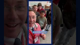 Career Day at Randleman Elementary School with WXII12's Chris Petersen