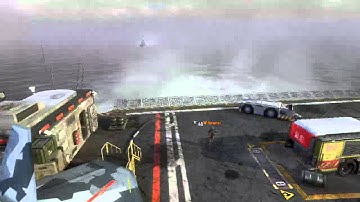 Call of Duty: Black Ops 2 Across map tomahawk on Carrier