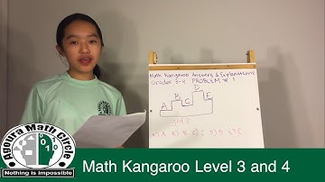 Math Kangaroo 2019 Level 3 and 4 Presented by Angela Yang
