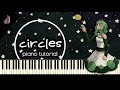 [jazzermazzer99 arr.] Circles (GUMI) [YusukeKira] | Synthesia Piano Tutorial