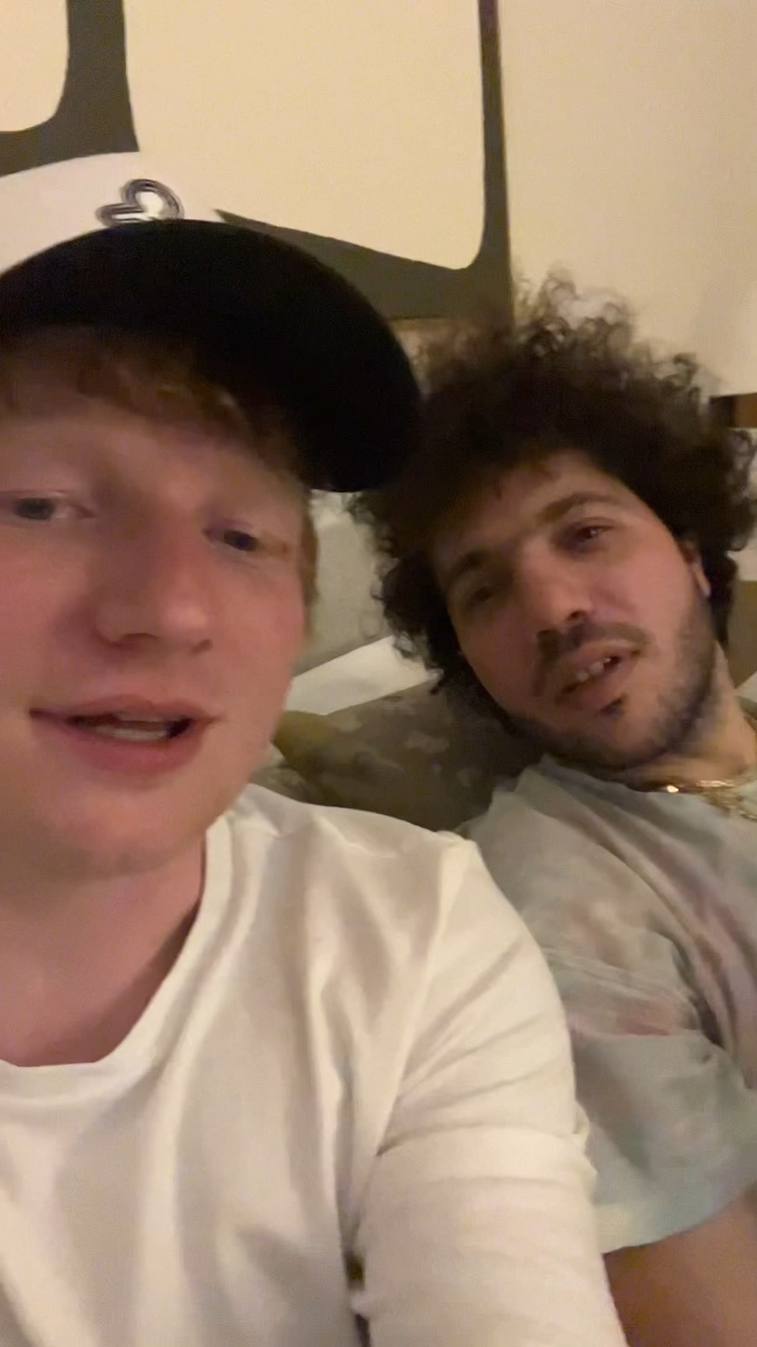 Chatting to @bennyblanco about the time we made my song Don’t 10 years ago