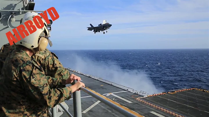 F-35B Lands On USS Essex (LHD-2) Amphibious Assault Ship
