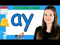 Phonics lesson ay soundwords digraph