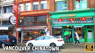 🇨🇦 Vancouver Chinatown. Downtown  Vancouver BC, Canada. April 15 2023.
