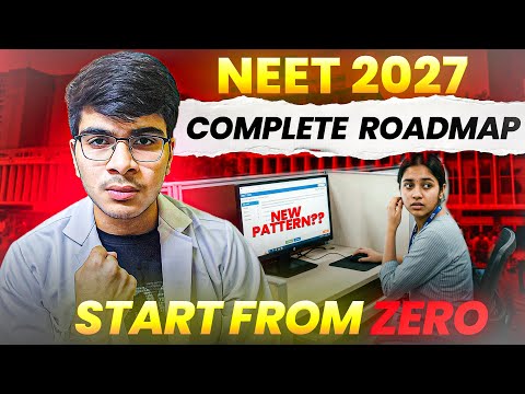 Your Ultimate NEET 2027 ROADMAP!!📚⚡AIR Under 100 Strategy *must watch*🏆!! #neet #neet2027 #mbbs