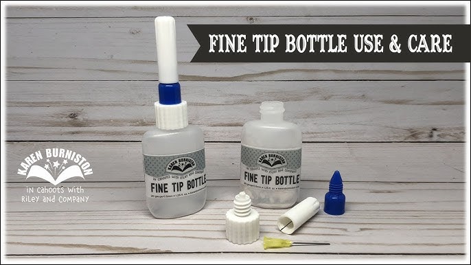 Fineline Applicator- How to Clean and Fill With Paint 