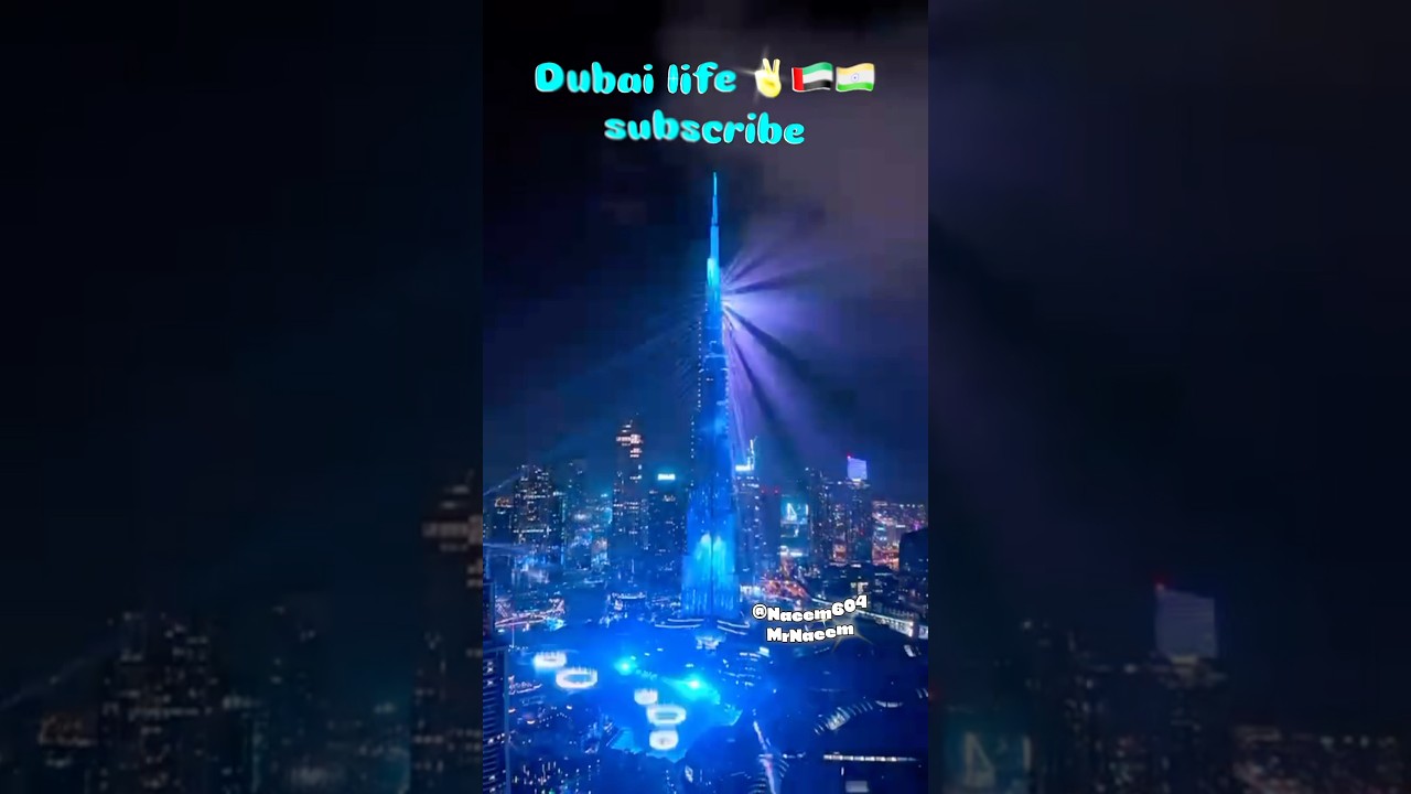 This Dubai View is Unreal! 😍✨ 