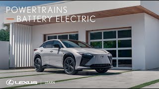 Lexus | Learn: Powertrains - What is Battery Electric