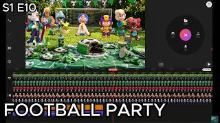 Football Party (Episode 10) Brawl Stars Kinemaster Speedrun