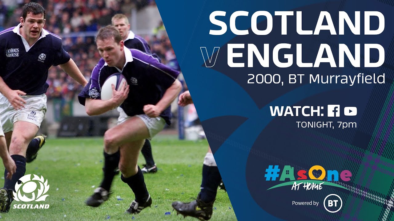 FULL MATCH REPLAY Scotland v England 2000