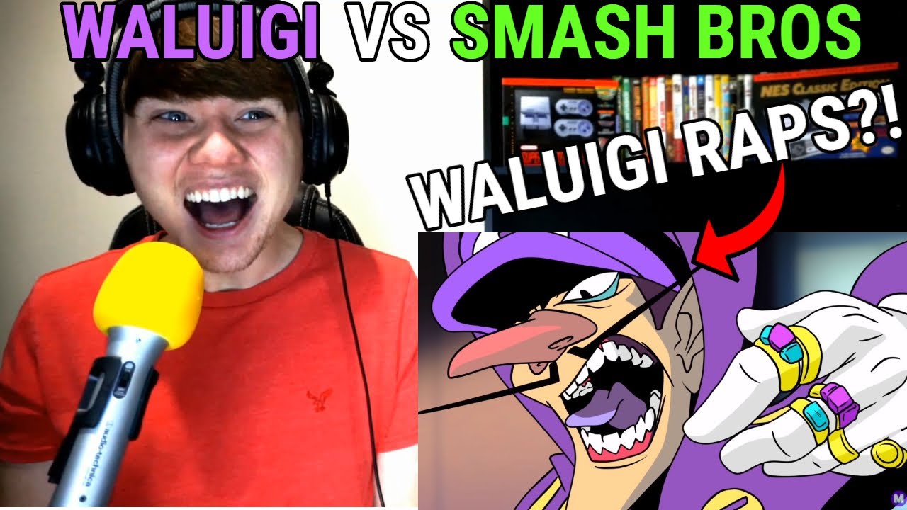 🎵Waluigi vs Smash Bros BATTLE RAP Part 1 🎵 @mashed REACTION! - YouTube