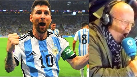 ¡LOCURA! Así narró el gol de Messi que salvó a Argentina frente a México en el Mundial Oliveros