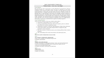 DU Sol - BA hons. Political science -3rd semester subject & syllabus #short #youtubeshorts #syllabus