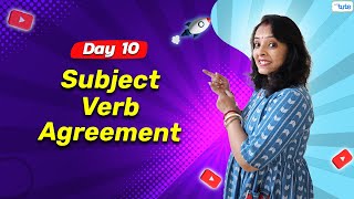 Subject Verb Agreement Rules with Examples | Day 10 | English Grammar Course 2024