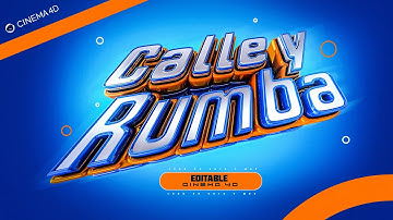 Como hacer TEXTO 3D para FLYERS | Cinema 4D Tutorial + Textos 3D Editable Gratis