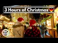  3 hours of germany christmas walks  the best christmas markets in germany in 4k.r 60fps