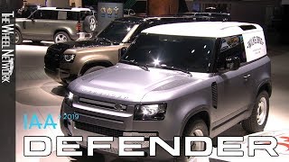 Land Rover Defender Reveal at the 2019 Frankfurt Motor Show – Press Conference, Interviews, Stand