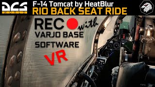 DCS WORLD | F-14 TOMCAT | Carrier | UltraWide Cockpit Footage | Varjo Aero 4K VR