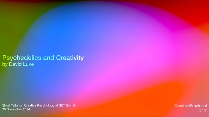 Psychedelics and Creativity by David Luke