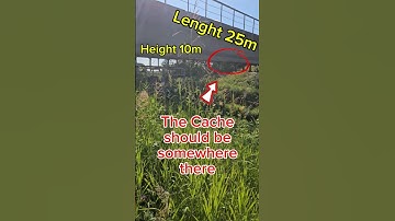 Could you get this Geocache without special preparation? #geocache #geocaching #geocachers