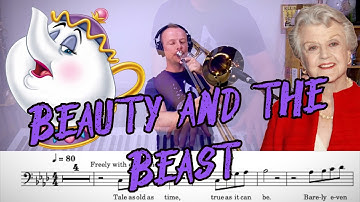Beauty and the Beast - Easy Trombone Play Along