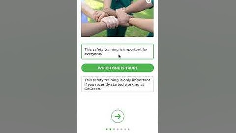 MobieTrain Interface and End-User Experience