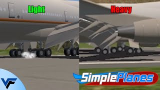 What is the maximum possible weight to fly? | SimplePlanes